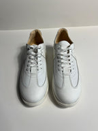 Zemor Beyaz Deri Sneaker – Minimal Erkek Günlük Ayakkabı