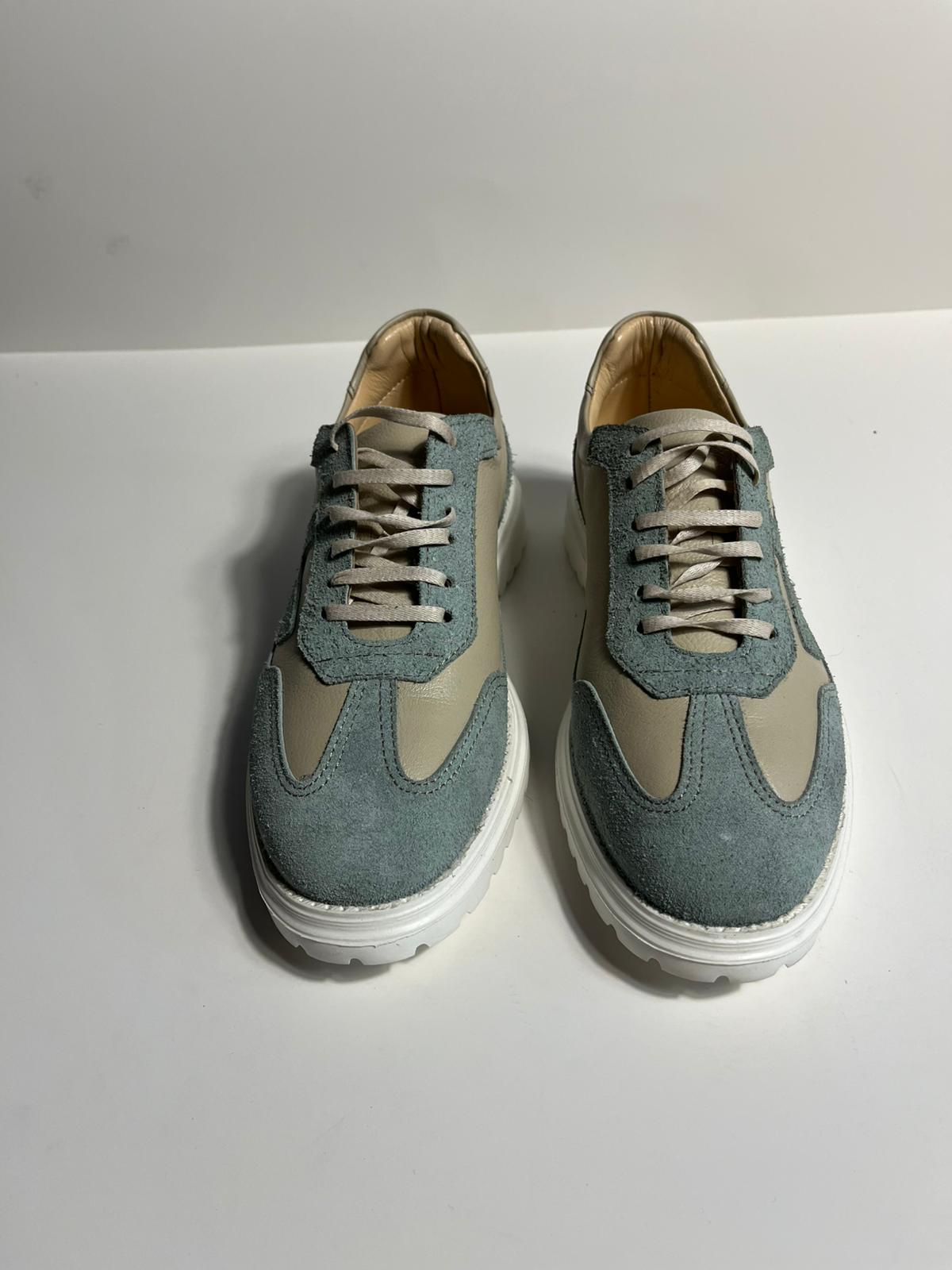 Kanka Zenor Ayakkabı - Şık Suede ve Deri Sneaker