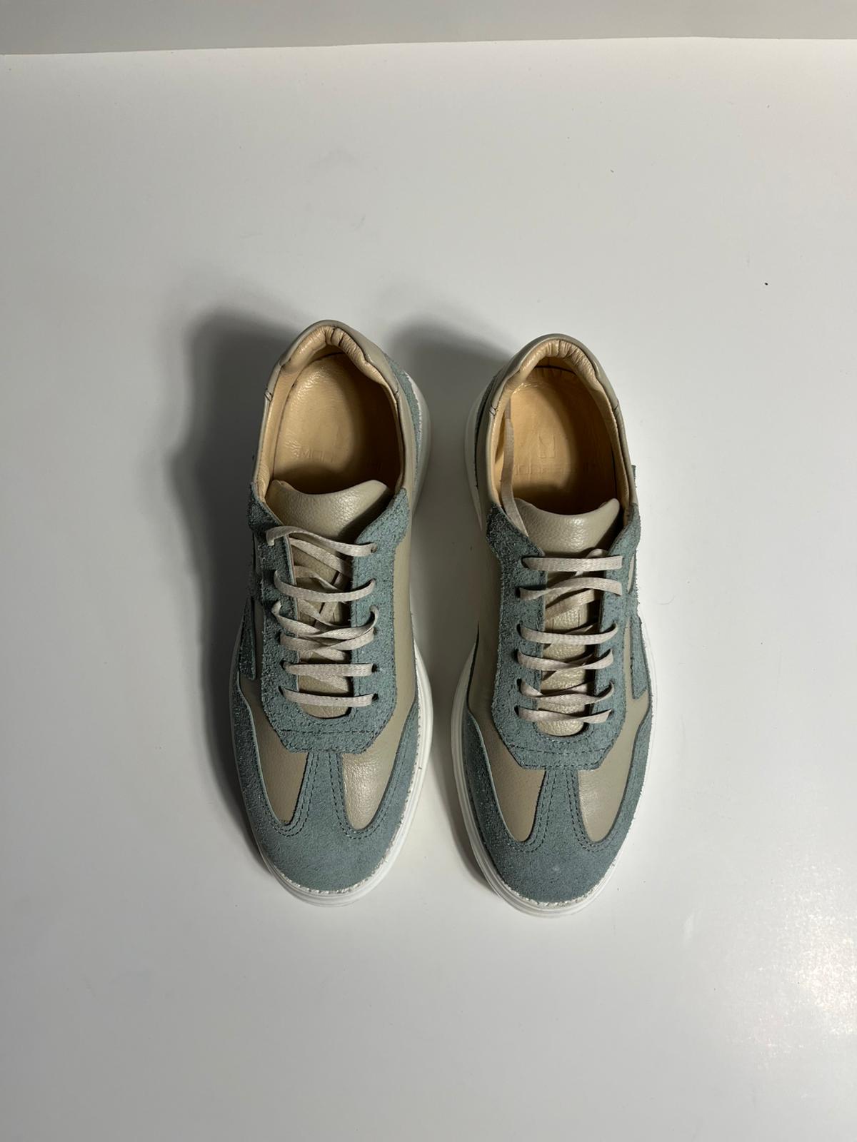 Kanka Zenor Ayakkabı - Şık Suede ve Deri Sneaker