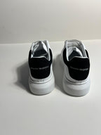 Zemor Erkek Hakiki Deri Sneaker – Alexander McQueen  Oversize Beyaz/Siyah