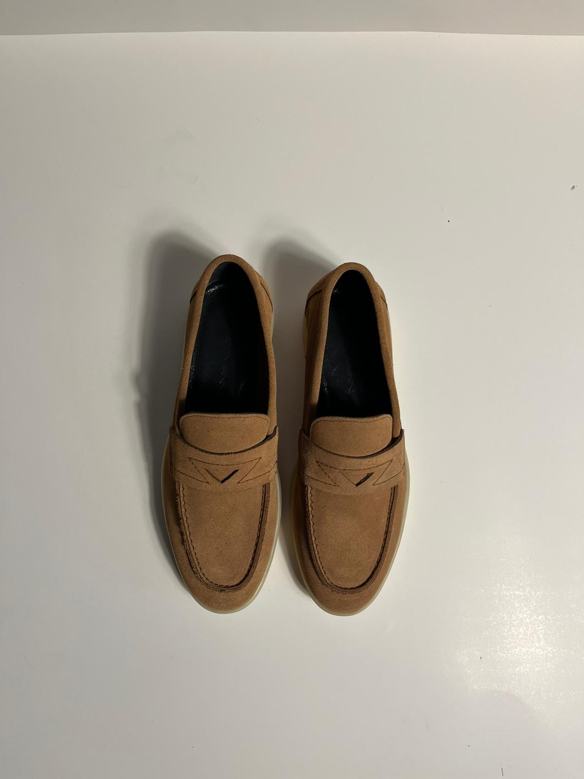 Zemor Erkek Süet Loafer Ayakkabı – Kahverengi, Rahat ve Şık Günlük Tasarım