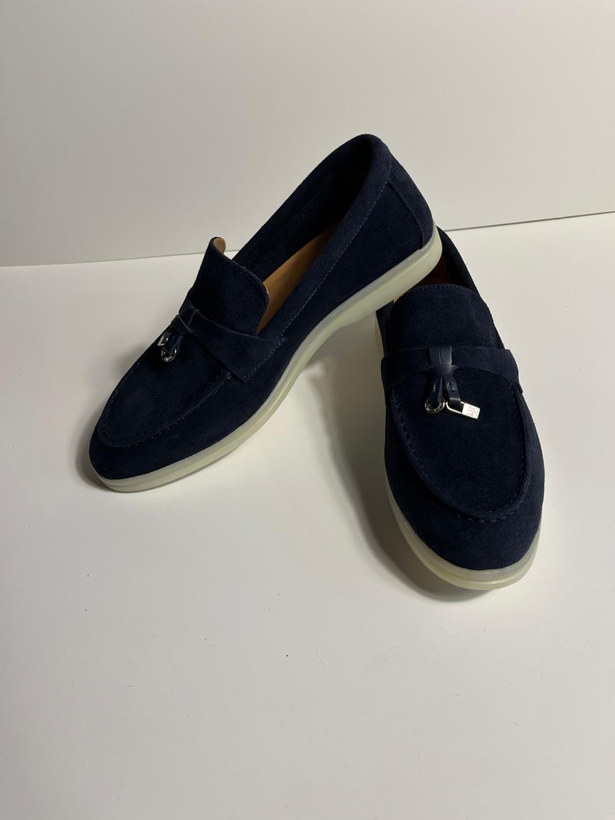 Zemor Hakiki Deri Tokalı Süet Loafer – Erkek Günlük & Klasik Ayakkabı