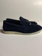 Zemor Hakiki Deri Tokalı Süet Loafer – Erkek Günlük & Klasik Ayakkabı