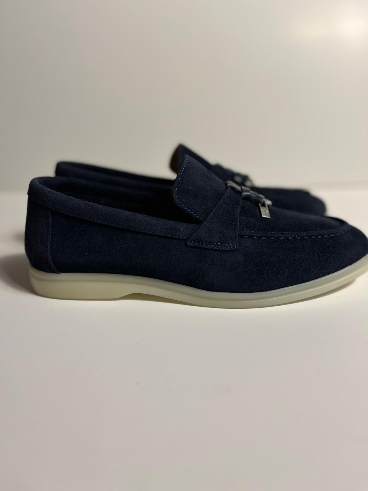 Zemor Hakiki Deri Tokalı Süet Loafer – Erkek Günlük & Klasik Ayakkabı