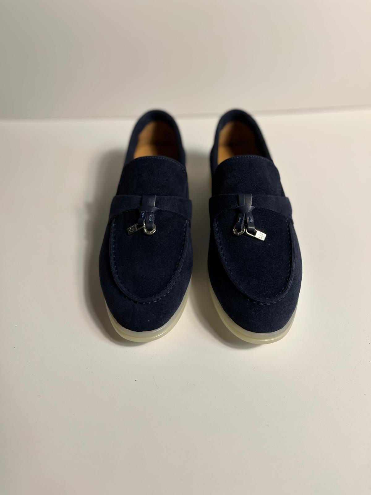 Zemor Hakiki Deri Tokalı Süet Loafer – Erkek Günlük & Klasik Ayakkabı