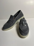 Zemor Hakiki Deri Tokalı Süet Loafer – Erkek Günlük & Klasik Ayakkabı