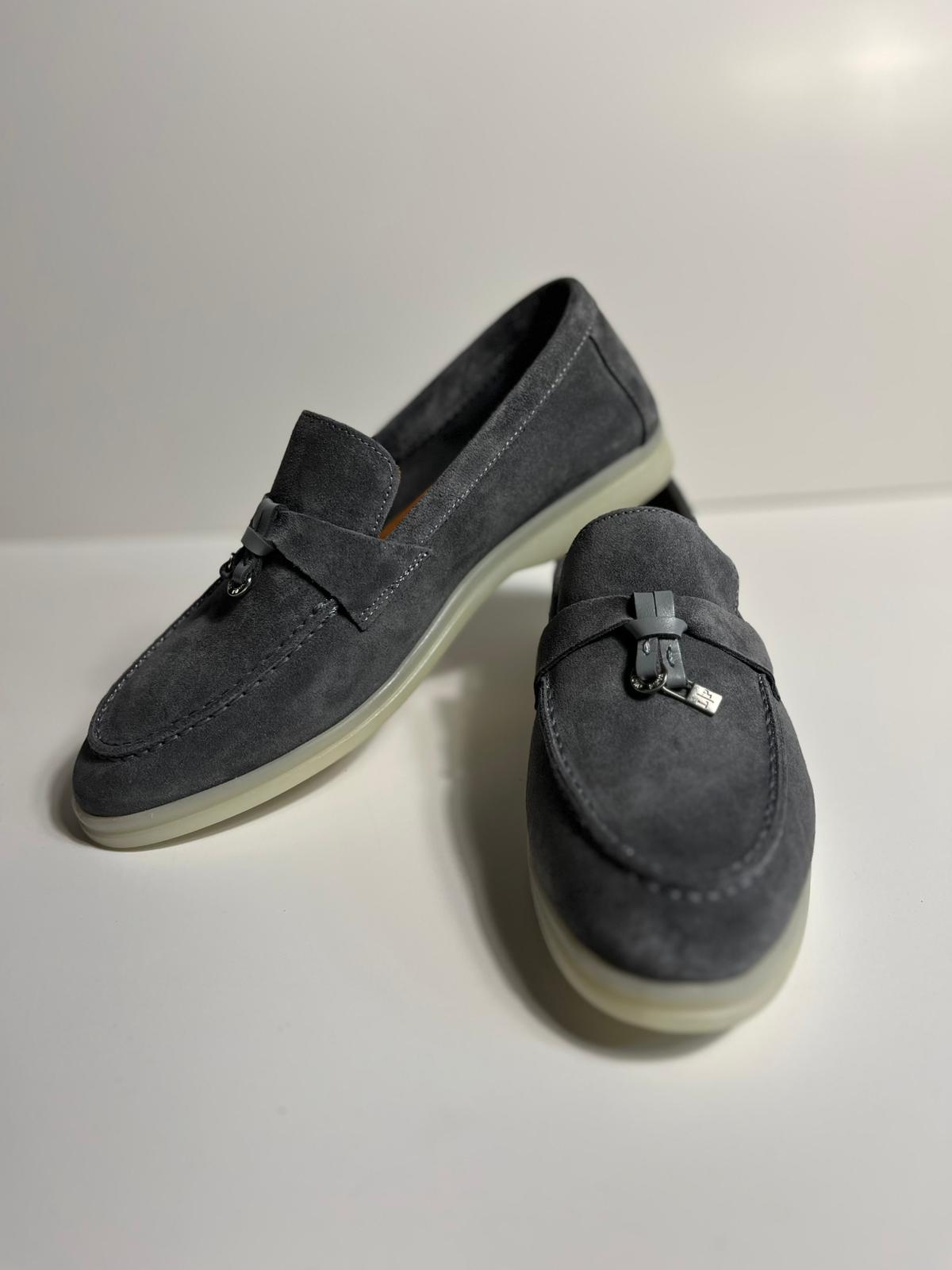 Zemor Hakiki Deri Tokalı Süet Loafer – Erkek Günlük & Klasik Ayakkabı